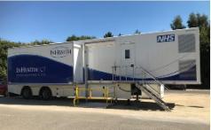 The SWAG Cancer Allkiance lung health check mobile unit